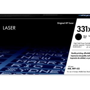HP        Toner-Modul 331X       schwarz W1331X    Laser 408dn/432fdn   15'000 S.