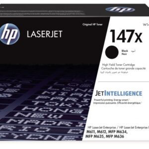 HP        Toner-Modul 147X       schwarz W1470X    LJ Enterprise M611   25'200 S.