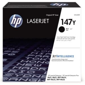 HP        Toner-Modul 147Y       schwarz W1470Y    LJ Enterprise M611   42'000 S.