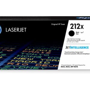 HP        Toner-Modul 212X       schwarz W2120X    CLJ Ent.M554/M555    13'000 S.