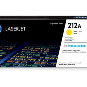 HP        Toner-Modul 212A        yellow W2122A    CLJ Ent.M554/MFP M578  4500 S.