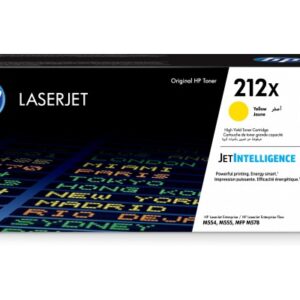 HP        Toner-Modul 212X        yellow W2122X    CLJ Ent.M554/M555    10'000 S.
