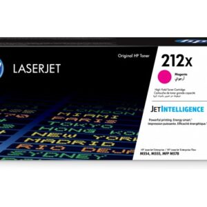 HP        Toner-Modul 212X       magenta W2123X    CLJ Ent.M554/M555    10'000 S.