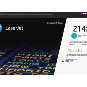 HP        Toner-Modul 214Z          cyan W2141Z    CLJ Enterprise 6700  26'000 S.