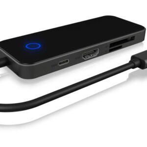 ICY BOX   DockingStation          Type-C IBDK4025C with integrated cable