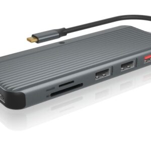 ICY BOX   Triple Dockingstation 8K black IB-DK4060 2xHDMI,1xDP,USB-C&A,Gigabit