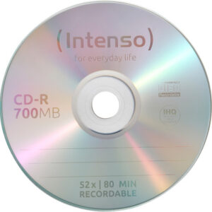 INTENSO   CD-R    Slim       80MIN/700MB 1001124   52X                     25 Pcs