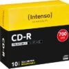 INTENSO   CD-R Slim          80MIN/700MB 1801622   52x Printable           10 Pcs