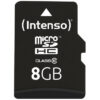 INTENSO   microSDHC Class 10         8GB 3413460