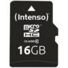INTENSO   Micro SDHC Card           16GB 3413470   Class 10