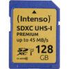 INTENSO   SDXC Card PREMIUM        128GB 3421491   UHS-I