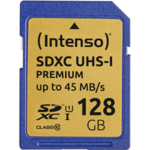 INTENSO   SDXC Card PREMIUM        128GB 3421491   UHS-I