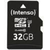 INTENSO   Micro SDHC Card PRO       32GB 3433480   with adapter, UHS-I – Bild 2