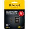 INTENSO   Micro SDHC Card PRO       32GB 3433480   with adapter, UHS-I – Bild 4