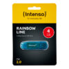 INTENSO   USB-Stick Rainbow Line     4GB 3502450   USB 2.0                   blue – Bild 4