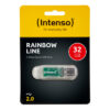 INTENSO   USB-Stick Rainbow Line    32GB 3502480   USB 2.0            transparent – Bild 4