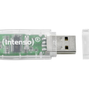 INTENSO   USB-Stick Rainbow Line    32GB 3502480   USB 2.0            transparent