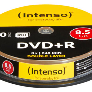INTENSO   DVD+R    Cake Box        8.5GB 4311142   8X       DL             10 PCS