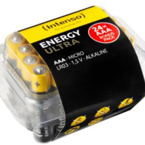 INTENSO   Energy Ultra          AAA LR03 7501814   Alkaline     24pcs plastic box