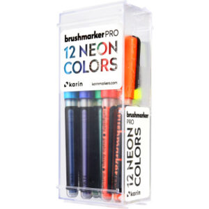 KARIN     Brush Marker PRO 27C12     Neon colours          12 Stück