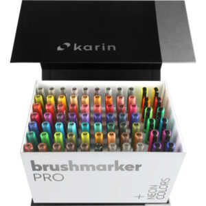KARIN     Brush Marker PRO 27C13     Mega Box             72 Farben