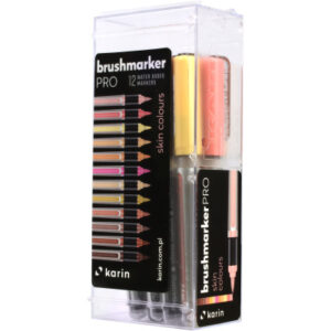 KARIN     Brush Marker PRO 27C5      Skin colours          12 Stück