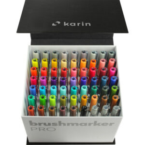 KARIN     Brush Marker PRO 27C7      Mega Box             60 Farben