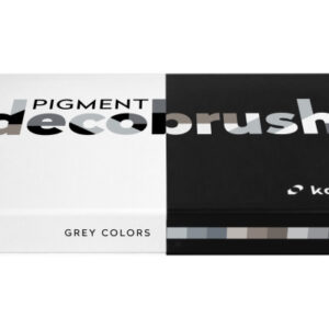 KARIN     Pigment Deco Brush 29C2      Grey Colors Set      12 Farben