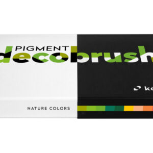 KARIN     Pigment Deco Brush 29C3      Nature Colors Set    12 Farben