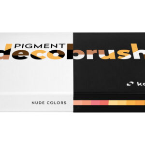 KARIN     Pigment Deco Brush 29C4      Nude Colors Set      12 Farben