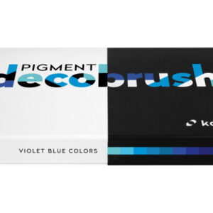 KARIN     Pigment Deco Brush 29C5      Violet-Blue Set      12 Farben