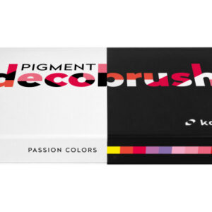 KARIN     Pigment Deco Brush 29C6      Passion Colors Set   12 Farben