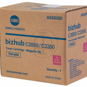 KONICA    Toner TNP48M           magenta A5X0350   Bizhub C3850     10'000 Seiten