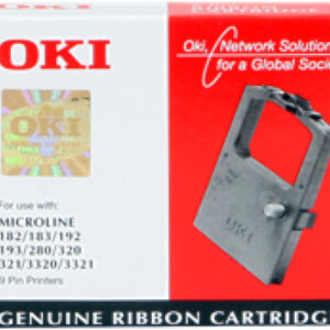 KORES     Farbband Nylon         schwarz R9/422    zu Oki ML 590/591     8mmx1,6m