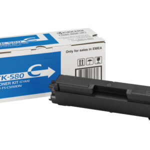 KYOCERA   Toner-Modul               cyan TK-580C   FS-5150DN          2800 Seiten