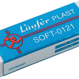 LÄUFER    Radierer Plast Soft 01210                         65x21x12mm
