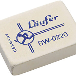 LÄUFER    Zeichen-Radierer 02200                         48×36×10mm