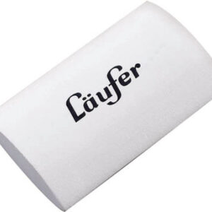 LÄUFER    Radierer Oval Office 11795     weiss               55x34x12mm