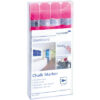 LEGAMASTE Glassboard Marker 7-118109  4 Stück, pink