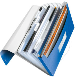 LEITZ     Projektmappe WOW            A4 45890036  blau                  5 Fächer
