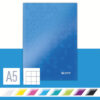 LEITZ     Notizbuch WOW               A5 46281036  kariert, 90g              blau – Bild 3