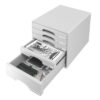 LEITZ     Schubladenbox Plus        grau 52110085  5 Fächer – Bild 4
