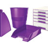 LEITZ     Briefkorb WOW               A4 52263062  violett – Bild 2