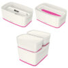 LEITZ     MyBox Klein, mit Deckel    5lt 52291023  weiss/pink – Bild 3