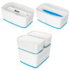 LEITZ     MyBox Klein, mit Deckel    5lt 52291036  weiss/blau – Bild 3