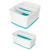 LEITZ     MyBox Aufbewahrungsschale 52581051  länglich, weiss/eisblau – Bild 3