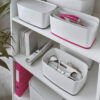 LEITZ     MyBox Aufbewahrungsschale 52581023  länglich weiss/pink – Bild 4