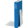 LEITZ     Buchstütze Metall 52980001  weiss           12,5x14,5x14cm – Bild 2