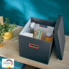 LEITZ     Click&Store COSY Cube-Box L 53470089  grau             320x310x360mm – Bild 4