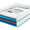 LEITZ     Briefkorb WOW               A4 53611036  weiss/blau – Bild 2